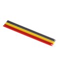 thumbnail image 1 of 6pcs 2.8mm HB Carpenter Pencil Refills Woodworking Marking Scribing Tool Kit Black Red Yellow Graphite Wax, 1 of 1