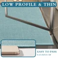 thumbnail image 6 of ChakmeOne Bathroom Rug Set 3 Piece, Non Slip Bath Mats,Super Absorbent Quick Dry Machine Washable,Complete Bath Mats for Shower Tub Floor & Toilet, 17"x24"+17"x32"+17.5"x24"U-Shape, 6 of 8