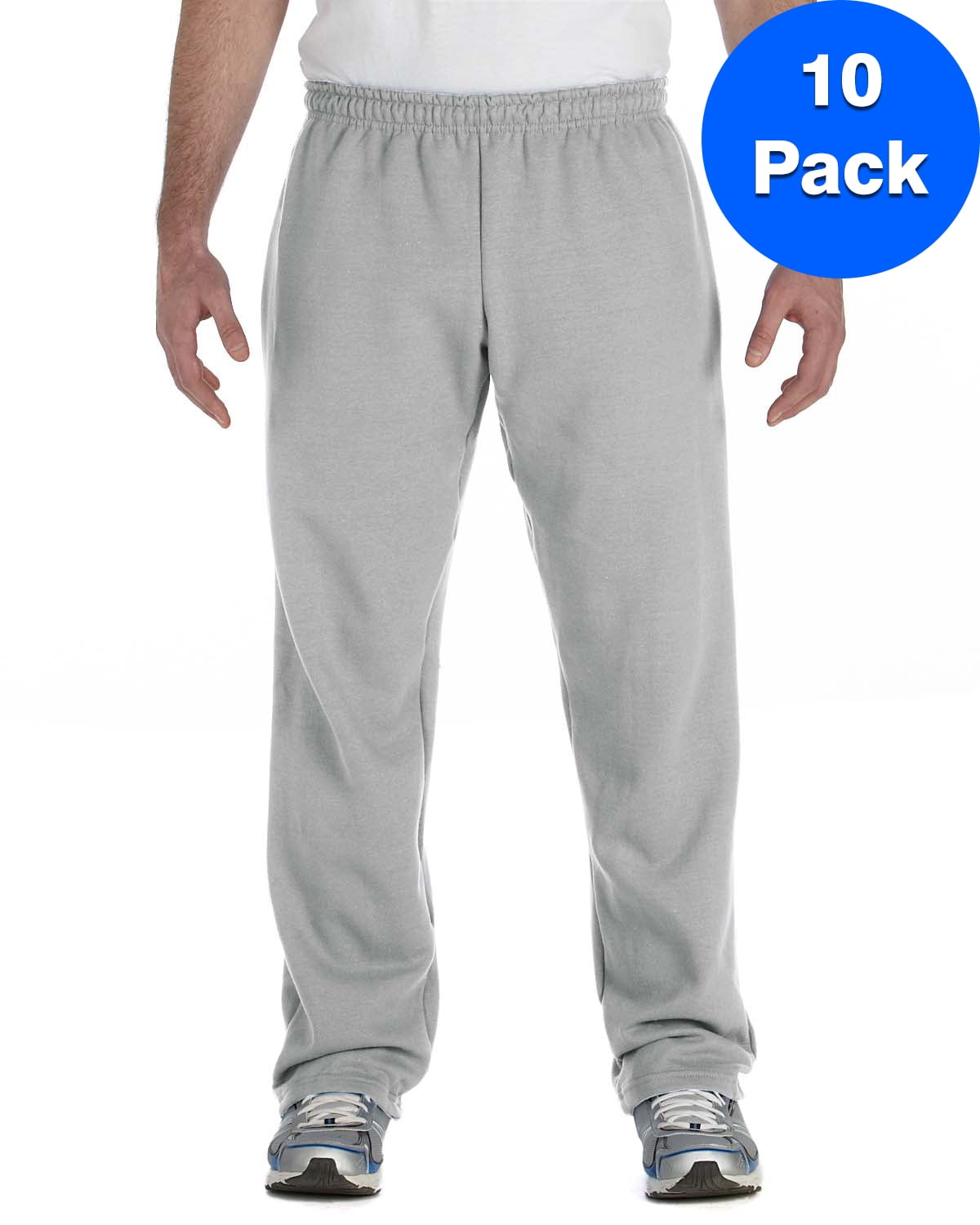 Mens 8 oz. Heavy Blend™ 50/50 Sweatpants 10 Pack - Walmart.com