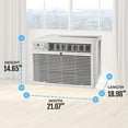 HomePointe Efficient 10,000 BTU Window AC Unit with Remote Control