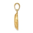 thumbnail image 2 of 14k Polished Open-Backed Volleyball Pendant, 2 of 2