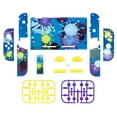 thumbnail image 2 of eXtremeRate Back Plate for Nintendo Switch Console, NS Joycon Handheld Controller Housing Shells with Full Set Buttons, DIY Replacement Shell for Nintendo Switch - Splattering Paint, 2 of 9