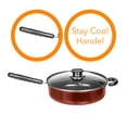 thumbnail image 3 of Imperial 2333313 11 in. Carbon Steel Non-Stick Deep Fryer - Red, Case of 4, 3 of 4