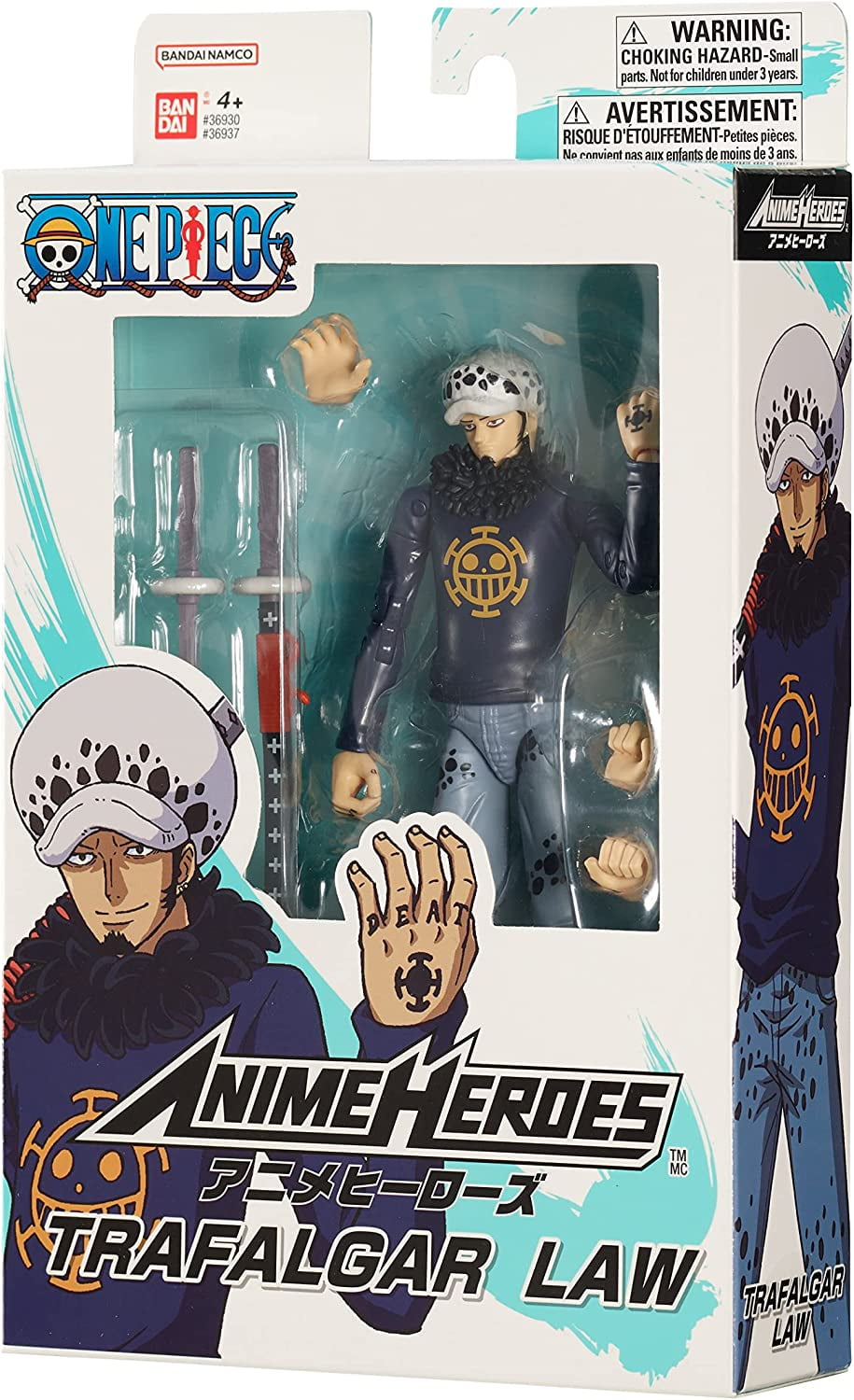 Anime Heroes - One Piece - Trafalgar Law, 6.5" Action Figure