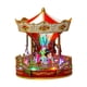 thumbnail image 1 of Caja de música con diseño de carrusel de Navidad, estatua de carrusel, adorno navideño giratorio para Navidad, oficina, decoración navideña del día de 27x235cm, 1 of 8