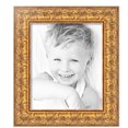 thumbnail image 2 of ArtToFrames 15" x 18" Wide Antique Gold Picture Frame, 15x18 inch Gold Wood Poster Frame (WOM-5043),  Pack, 2 of 7