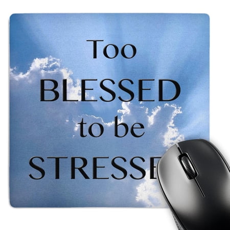 3dRose  Too blessed to be stressed  MousePad price history on PriceWatchPro