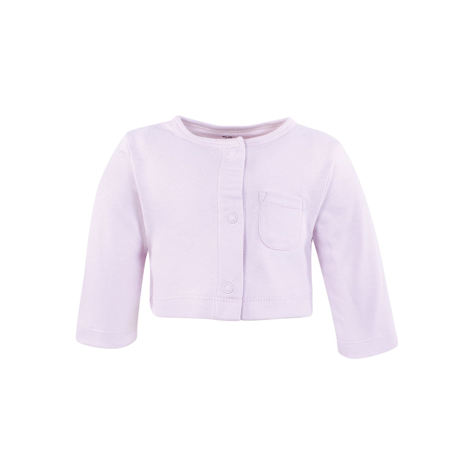 Hudson Baby Infant and Toddler Girls Cotton Dress and Cardigan Set, Purple Butterfly Floral, 2T