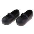 thumbnail image 4 of Zapatos de Muñeca de Moda de 12 Pulgadas, Planos Informales para Accesorios de Ropa de Muñecas Negro, 4 of 8