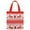 Red - Reindeer, variant on Gustave Crochet Tote Bag for Women Aesthetic Knitted Shoulder Handbags Christmas Printed Large Hobo Grocery Shopping Bags - Santa Claus