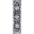 thumbnail image 3 of Unique Loom Lucerne Collection Area Rug - Pilatus (2' 7" x 10' Runner Gray/Black), 3 of 12