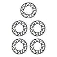 thumbnail image 3 of Youkk Alloy Crank set - Durable Precise Fit Smooth Operation - Guaranteed Compatibility Bicycles Crank 52T black 5Set, 3 of 6