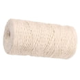 thumbnail image 1 of GUOOL 3x100m Jute Cord 2mm String Crafts DIY Gift Wrapping Twine Rope White 3 Pcs, 1 of 9