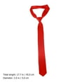 thumbnail image 2 of 2 unids negro rojo sólido corbata corbata formal corbata formal negocio corbata corbata, 2 of 5