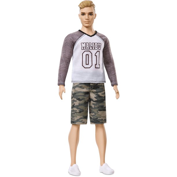 Barbie Ken Fashionistas Broad Doll 8 Camo Comeback
