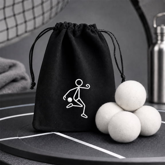 NookHive Small Drawstring Sports Bag Storage - 1 Piece Sandbag Pouch for Kids Toys, Bean Bag Toss Game, Home Classroom Organizing, Travel Storage Bags for Small Beanbags,black