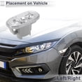 thumbnail image 3 of Cubierta de luz de marcador lateral izquierda/derecha de 1 pc para Honda Civic 2016-2021 No.34301SNW003/34301SNWH00 Plástico, 3 of 7