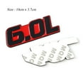 thumbnail image 6 of 3D Metal 4.0L 4.6L 4.7L 5.0L 5.7L 6.0L 6.2L 6.4L 7.0L Car Sticker Rear Trunk Emblem Badge Decals Fit For BMW Fit For Audi Fit For Honda Fit For Mazda Fit For Toyota, 6 of 7