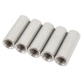thumbnail image 3 of Rod Nut,5Pcs Coupling Nut Round Round Coupling Nut Rod Coupling Nut Highly Versatile, 3 of 14