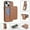 Brown, variant on Allytechgroup 2 In 1 Wallet Case for Apple iPhone 15 Plus, Detachable Cards Holder Compatible with Magsafe Anti-Scratch Bumper Shockproof Drop Protection Phone Case for Women Men, Brown