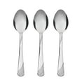 thumbnail image 1 of Mainstays 3-Piece Swirl Pattern Teaspoon Silver, 1 of 7