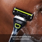 DORCO Pace 5 Pro - Five Blade System with Trimmer - 16 Refill Cartridge Refill Pack (No Handle)