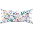 thumbnail image 3 of GZHJMY Wildflowers Satin Pillowcase for Hair and Skin, Soft and Cozy Cooling Smooth Pillow Cover with Envelop Closure, Queen Size 20x30in Home Decor, 3 of 7
