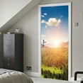 thumbnail image 2 of 2PCS Landscape - Style 3D PVC Door Removable Door Sticker for Home Decor, 2 of 6