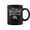 Black, variant on Proud Air Force Girlfriend Military Us Air Force Family Coffee Mugs