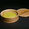 thumbnail image 2 of Shisuyan 1Pc Useful Pu'er Tea Packing Box Creative Woven Bamboo Brick Tea Container, 2 of 8