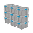 thumbnail image 1 of Sterilite Bac de Rangement Empilable 30 Gal avec Couvercle, 9 Pack, 1 of 11