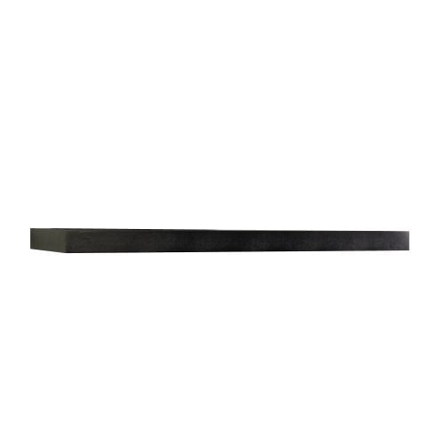InPlace Shelving 9084650 Floating Wall Mountable Shelf with Invisible Brackets, Espresso, 48-Inch Wide by 10-Inch Deep by 2-Inch High