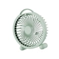 thumbnail image 1 of Ventilador de escritorio de USB Multifunción Multifunción Fácil de colgar Gadget Refriamiento de aire Portable para dormitorio de viaje de viaje de Verde, 1 of 8