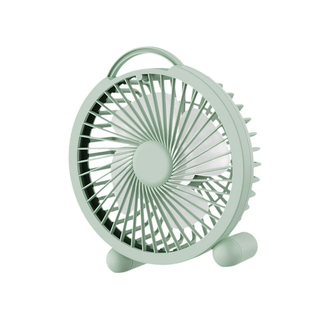 Ventilador de escritorio de USB Multifunción Multifunción Fácil de colgar Gadget Refriamiento de aire Portable para dormitorio de viaje de viaje de Verde