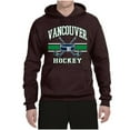thumbnail image 2 of Wild Bobby City of Vancouver Hockey Fantasy Fan Sports Unisex Hoodie Sweatshirt, Brown, X-Large, 2 of 5