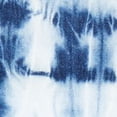 thumbnail image 4 of DICKIES Womens Blue Stretch Tie Dye Cuffed Shorts 15, 4 of 4