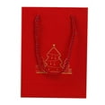 thumbnail image 1 of Qocolhg Christmas Decorations Outdoor Indoor, Christmas Gift Packaging Box Transparent Window Sparkling Gold Ribbon Gift Gift And Souvenir Packaging Box Equipped With Gift Bag, on Sale Clearance!, 1 of 8