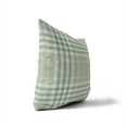thumbnail image 3 of Christopher Plaid Green Throw Pillow, 3 of 4