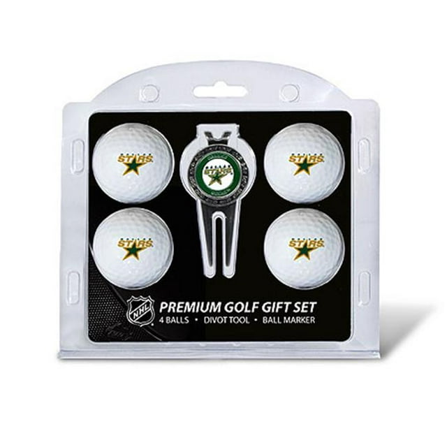 Team Golf 13806 Dallas Stars 4 Ball - Divot Tool Gift Set