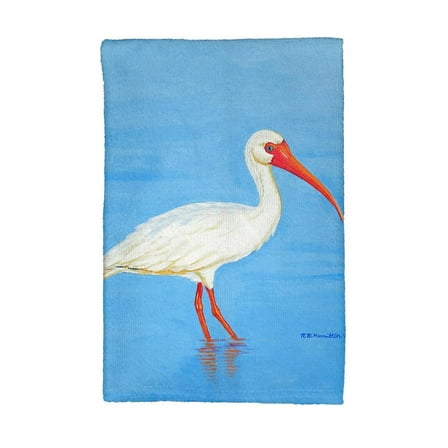 Betsy Drake Interiors Posing White Ibis Kitchen Towel