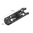 thumbnail image 3 of NARABB Multifunctional Tool Card Combination External Hexagon Up Portable Maintenance Tools For Home Outdoor Camping, 3 of 8