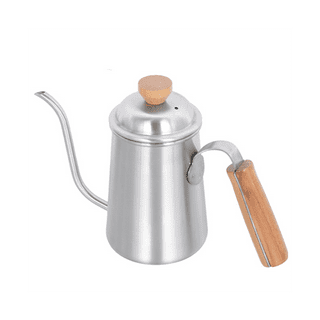 YOLIFE Pour Over Kettle 20 oz Small Long Narrow Spout Coffee Tea Pot,  Camping Stainless Steel Gooseneck Coffee Pot for Travel Coffee Maker Outdoor