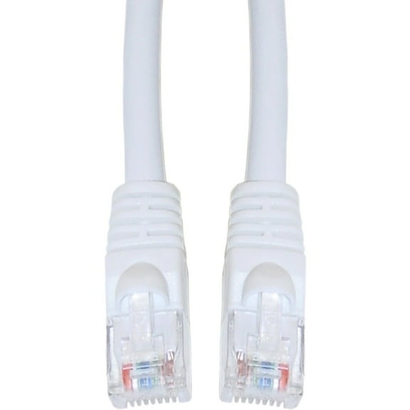 CableWholesale 10X8-091150 Cat6 White Ethernet Patch Cable, Snagless/Molded Boot, 150 foot