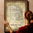 thumbnail image 6 of Burlington Vintage Map Prints Canvas, Iowa Map Art Canvas, Canvas, Burlington Map City style vintage Canvas , Canvas Wall Art, Street Map Artwork Canvas, 6 of 6