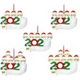 thumbnail image 5 of Adorno de Navidad, 2020, familia de supervivientes de cuarentena, kit personalizado de decoración navideña, regalo creativo de la familia, creativo y duradero, colgado de Navidad Feliz Sencillez, 5 of 5