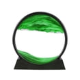 thumbnail image 1 of Dynamic Sand In Motion Dynamic Flowing Sand Picture Hour Effect Patterns 7in Green, 1 of 3