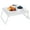 White, variant on HLTUDJ Bed Tray  with Folding Leg  Breakfast in Bed Tray for Eating  Serving  Food  Sofa  Snacking or Working  Laptop  Dinner(1  )
