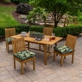 thumbnail image 4 of ARDEN Outdoor Plush Modern Tufted Seat Cushion, 20 x 20, Water repellent, Fade Resistant, Tufted Seat Cushion for Dining and Rocking Chairs, Onyx Cebu, 4 of 8