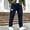 #177-Navy, variant on Ceisia Men's Cargo Pants with Side Pockets and Elastic Waist Multi-Color Pack Gray L Gifts for Father