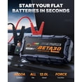 thumbnail image 2 of BUTURE 6000A Jump Starter, 26800mAh Portable Car Battery Booster for All Gas & 12L Diesel, 800LM LED Light, 18W Fast Charge Power Bank, 2 of 6